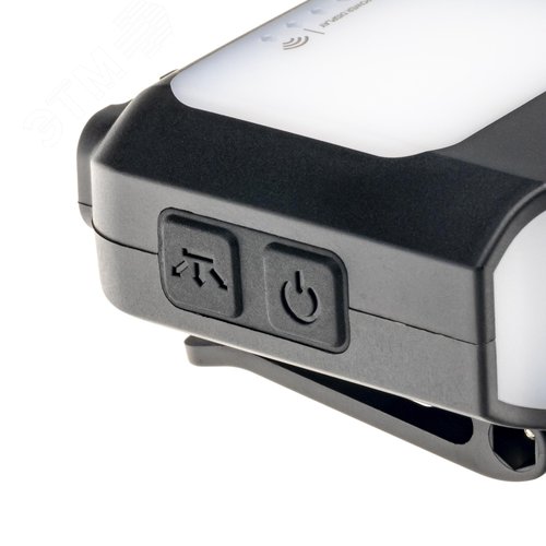 Фонарь налобный, аккумуляторный, LED, регулируемый ремень, крепление на кепку, подвес, датчик движения, 3 режима работы, 5Вт, 1200 мАч, 180Лм, IP44 - фото 9