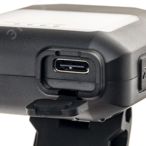 Фонарь налобный, аккумуляторный, LED, регулируемый ремень, крепление на кепку, подвес, датчик движения, 3 режима работы, 5Вт, 1200 мАч, 180Лм, IP44 - фото 12