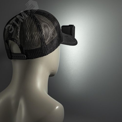 Фонарь налобный, аккумуляторный, LED, регулируемый ремень, крепление на кепку, подвес, датчик движения, 3 режима работы, 5Вт, 1200 мАч, 180Лм, IP44 - фото 15