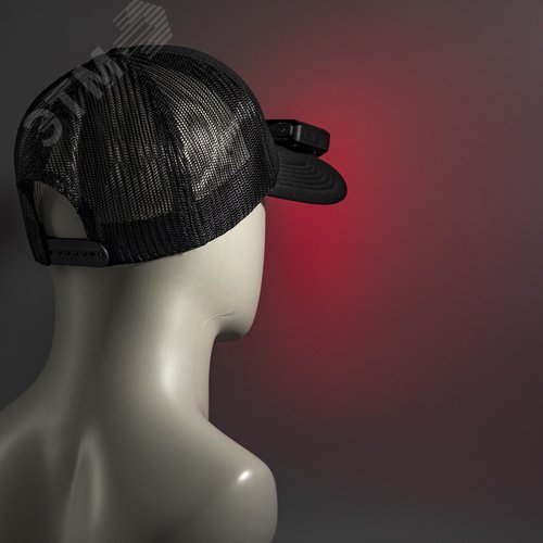 Фонарь налобный, аккумуляторный, LED, регулируемый ремень, крепление на кепку, подвес, датчик движения, 3 режима работы, 5Вт, 1200 мАч, 180Лм, IP44 - фото 19