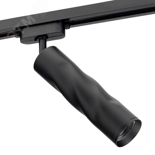 Светильник трековый, поворотный, светодиодный, ARTLINE, цилиндр, 55х55х200, 10 Вт, 800Лм, 4000К, 230В, алюминий, 5,3м, черный - фото 1