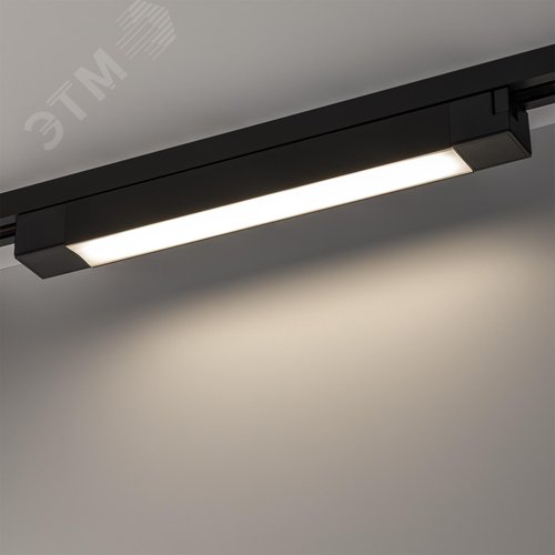 Светильник трековый, накладной, светодиодный, ARTLINE, 343х35х40, 20Вт, 1400Лм, 4000К, 230В, алюминий, 9м, черный - фото 3