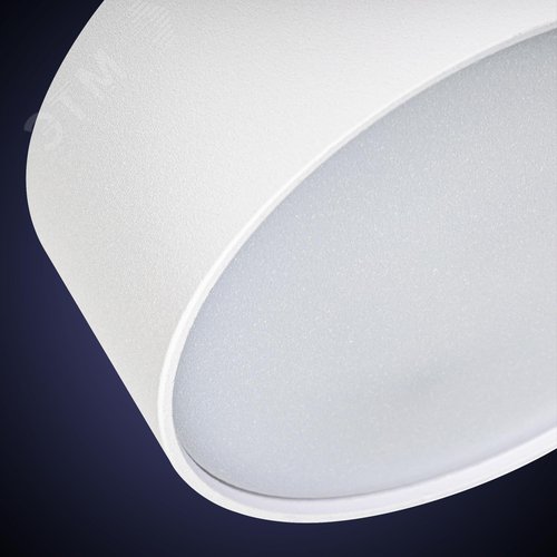 Светильник трековый, накладной, светодиодный, ARTLINE, поворотный, с регулировкой угла наклона, цилиндр, 75х75х30mm, 10 Вт, 700Лм, 4000К, 230В, алюминий, 4,5м, белый - фото 6