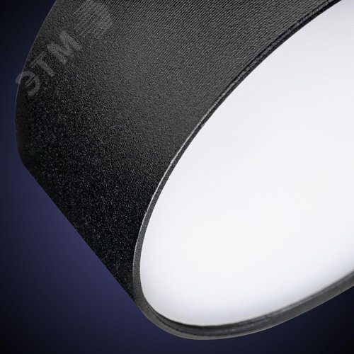 Светильник трековый, накладной, светодиодный, ARTLINE, поворотный, с регулировкой угла наклона, цилиндр, 75х75х30mm, 10 Вт, 700Лм, 4000К, 230В, алюминий, 4,5м, черный - фото 6