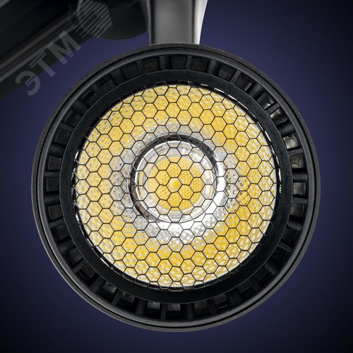 Светильник трековый, накладной, светодиодный, ARTLINE, поворотный, антибликовый, цилиндр, 75x75x115mm, 20Вт, 1700Лм, 4000К, 230В, алюминий, 9м, черный - фото 6