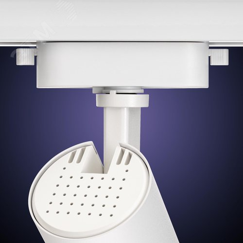 Светильник трековый, накладной, светодиодный, ARTLINE, поворотный, с регулировкой фокуса, цилиндр, 57x57x135mm, 10 Вт, 850Лм, 4000К, 230В, алюминий, 5,5м, белый - фото 5