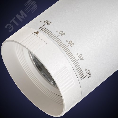 Светильник трековый, накладной, светодиодный, ARTLINE, поворотный, с регулировкой фокуса, цилиндр, 57x57x135mm, 10 Вт, 850Лм, 4000К, 230В, алюминий, 5,5м, белый - фото 7