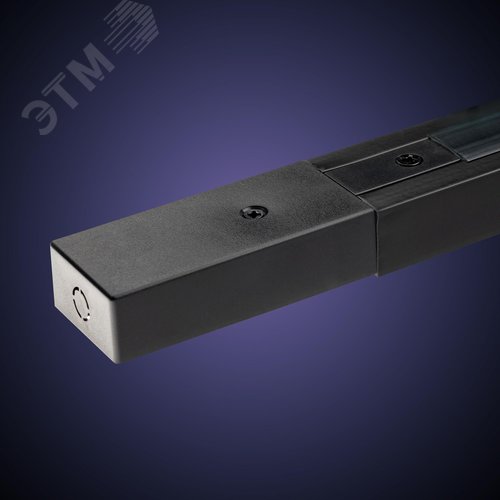 Коннектор питания для шинопровода, прямой, ARTLINE, пластик/медь, черный - фото 6