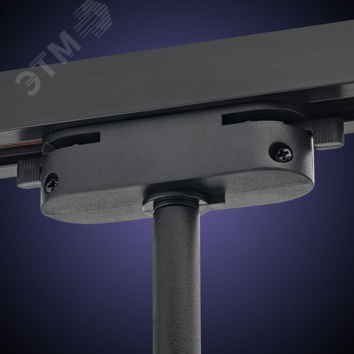 Светильник трековый, накладной, ARTLINE, поворотный, цилиндр, 85x85x80mm, GX53, 230В, алюминий/пластик, 4м, черный - фото 7