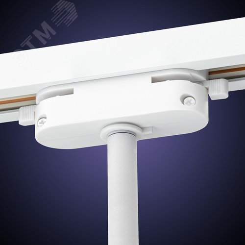 Светильник трековый, накладной, ARTLINE, поворотный, цилиндр, 55x55х100mm, GU10, 230В, алюминий, 4м, белый - фото 7