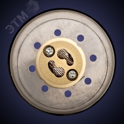 Светильник трековый, подвесной, ARTLINE, цилиндр, 55х55х100mm, GU10, 230В, алюминий, 2,6м, черный - фото 6