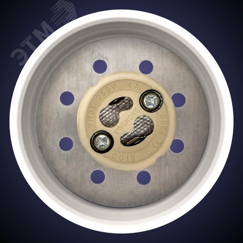 Светильник трековый, подвесной, ARTLINE, цилиндр, 55х55х100мм, GU10, 230В, алюминий/пластик, 2.6м кв, белый - фото 6