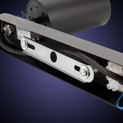 Светильник накладной, ARTON, поворотный, цилиндр, 260x55x160мм, 2хGU10, алюминий, черный - фото 5