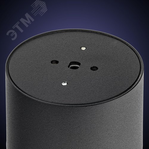 Светильник накладной, ARTON, цилиндр, 85х85х80мм, GX53, алюминий, черный - фото 3