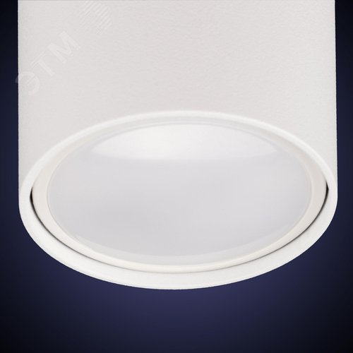 Светильник накладной, ARTON, цилиндр, 55х55х100мм, GU10, алюминий, белый - фото 7