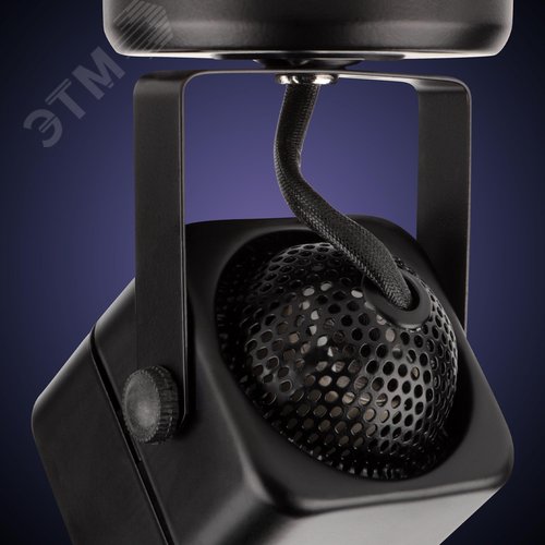 Светильник накладной, ARTON, поворотный, квадрат, 60x60x60мм, GU10, металл, чёрный - фото 7