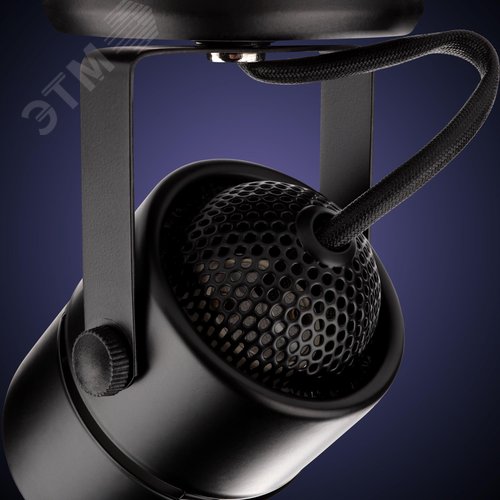 Светильник накладной, ARTON, поворотный, цилиндр, 60x60x85мм, GU10, металл, черный - фото 7