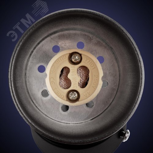 Светильник накладной, ARTON, поворотный, цилиндр, 55х55х100мм, GU10, алюминий, черный - фото 6