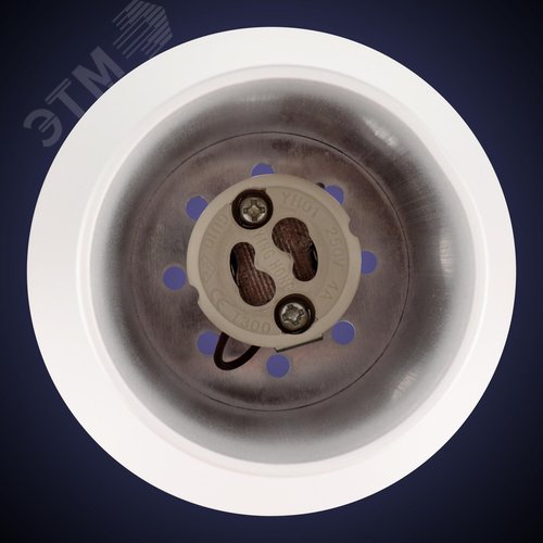 Светильник встраиваемый, ARTIN, поворотный, цилиндр, 55х55х100 мм, GU10, алюминий, белый - фото 6