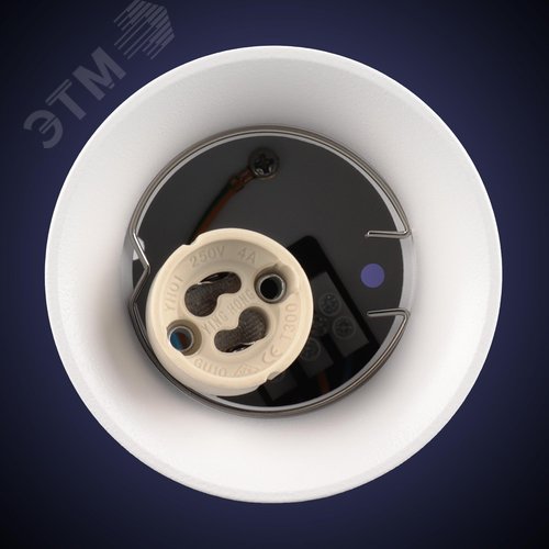 Светильник накладной, ARTON, цилиндр, 80х80х100мм, GU10, алюминий, белый - фото 6