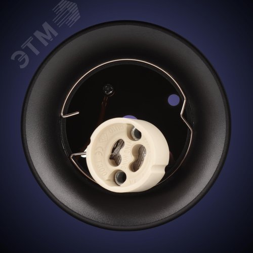 Светильник накладной, ARTON, цилиндр, 80х80х100мм, GU10, алюминий, черный - фото 6