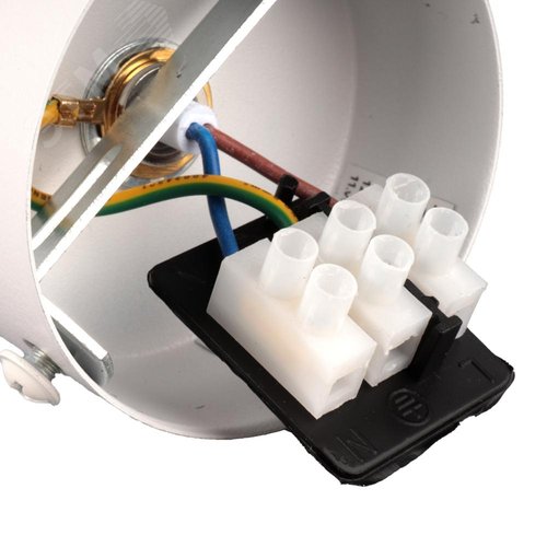 Светильник подвесной, ARTON, цилиндр, провод 1м, 55х55х100мм, GU10, алюминий, белый - фото 7