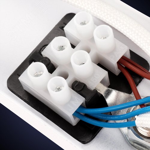 Светильник накладной, ARTON, поворотный, цилиндр, 350x55x160мм, 3хGU10, алюминий, белый - фото 8