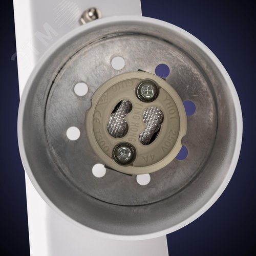 Светильник накладной, ARTON, поворотный, цилиндр, 500x55x160мм, 4хGU10, алюминий, белый - фото 6