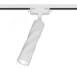Светильник трековый, поворотный, светодиодный, ARTLINE, цилиндр, 55х55х200, 10 Вт, 800Лм, 4000К, 230В, алюминий, 5,3м, белый - фото 1