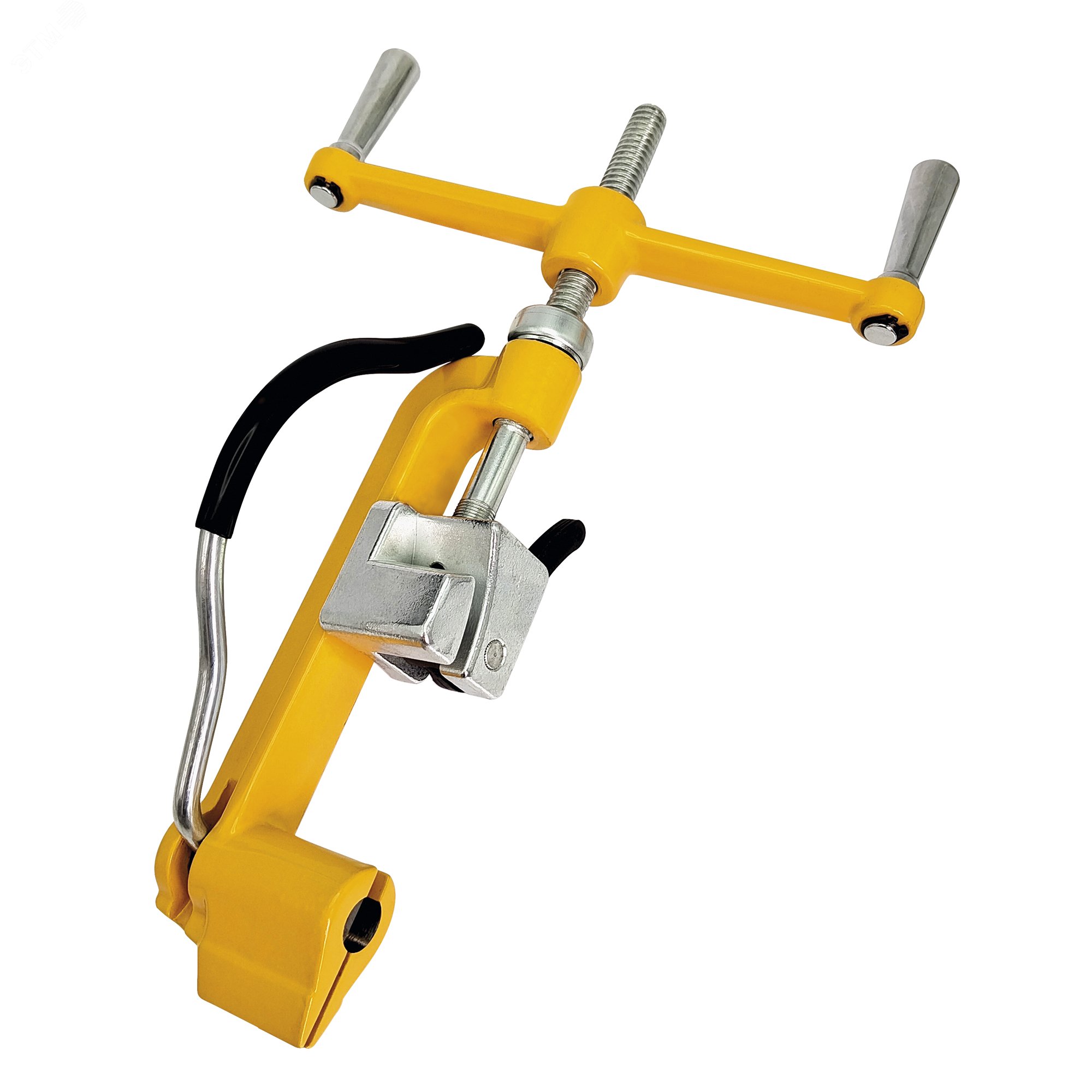 Изображение товара Инструмент для натяжения и резки стальной ленты с резьбовым механизмом, ширина до 20 мм