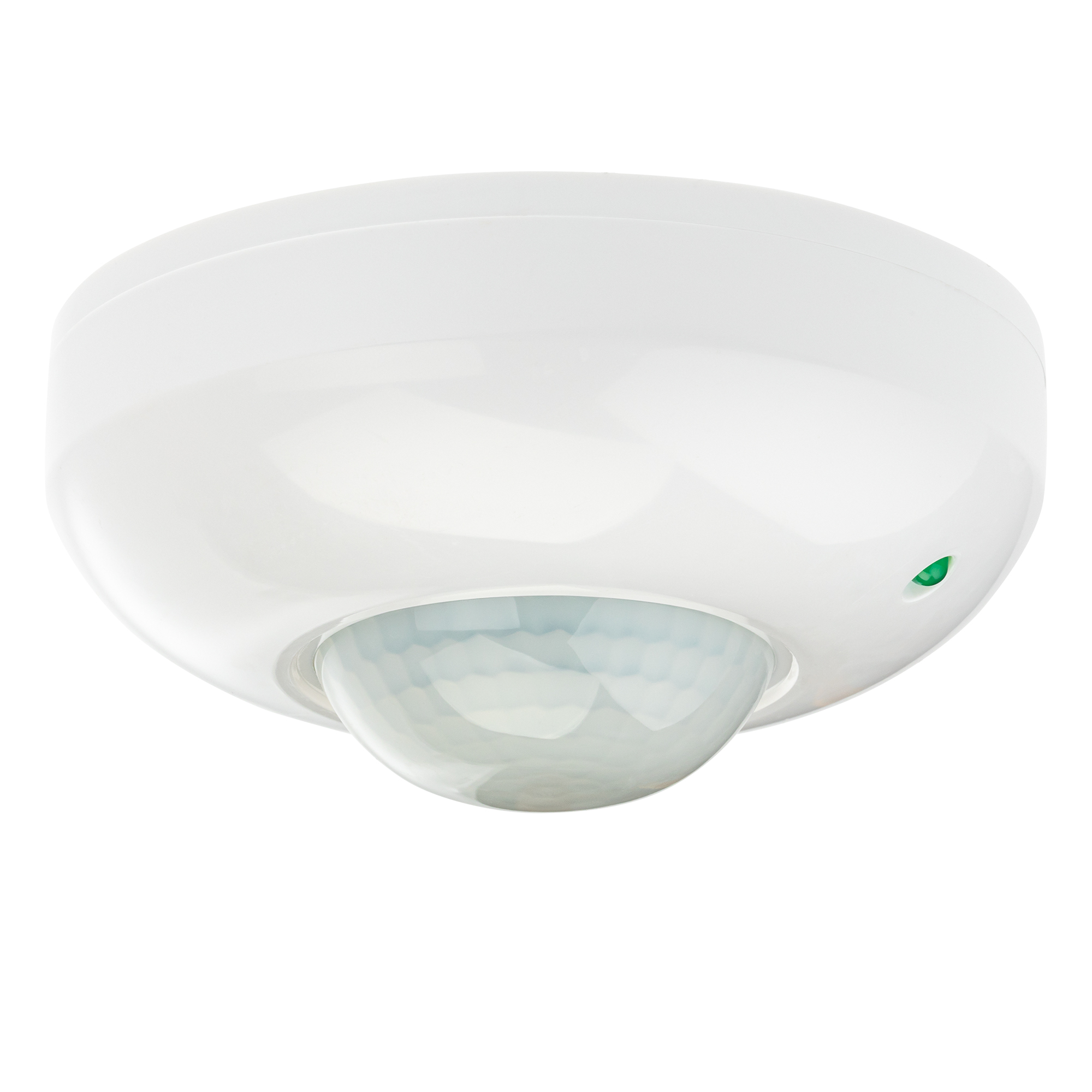 Датчик движения, потолочный/накладной, DDP-01, 360,10-420с, 6м, 1200 Вт, IP20, белый