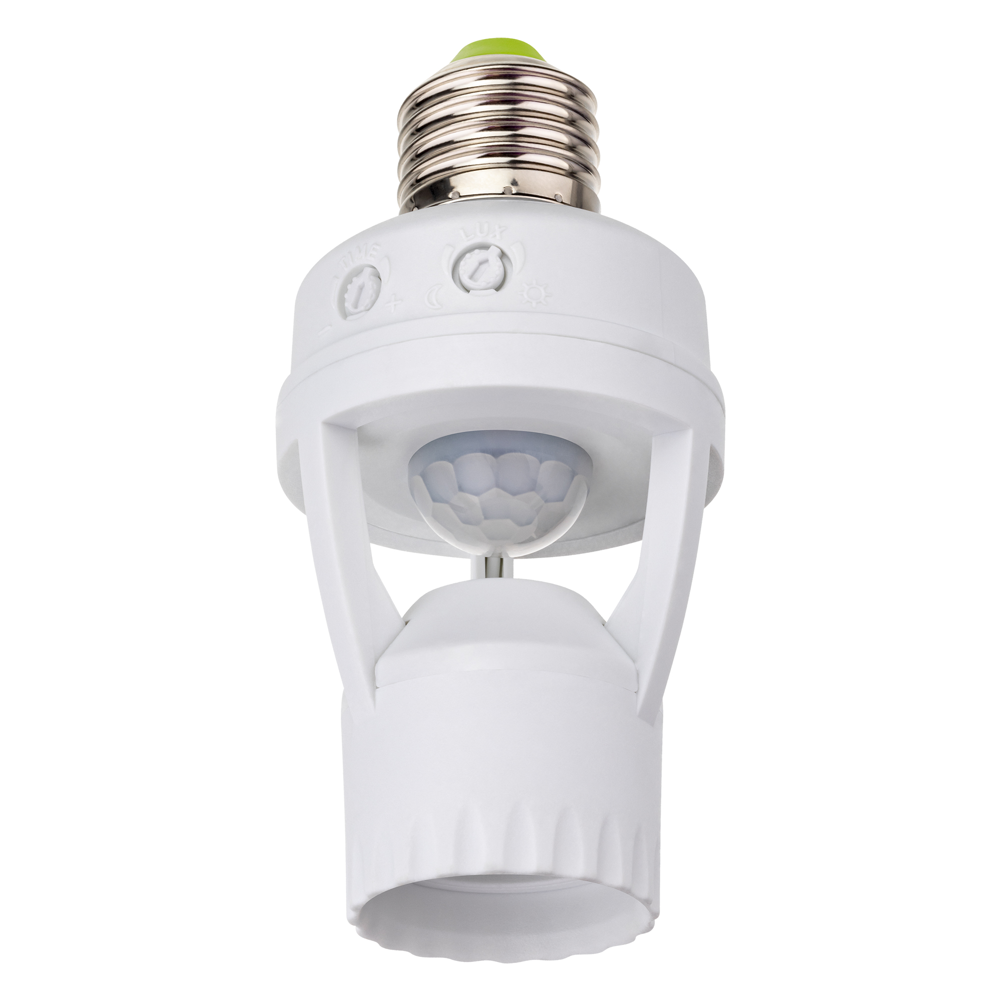 Датчик движения интегрируемый, DDL-01, патрон E27, 360, 10-300с, 6м, 60Вт, IP20, белый