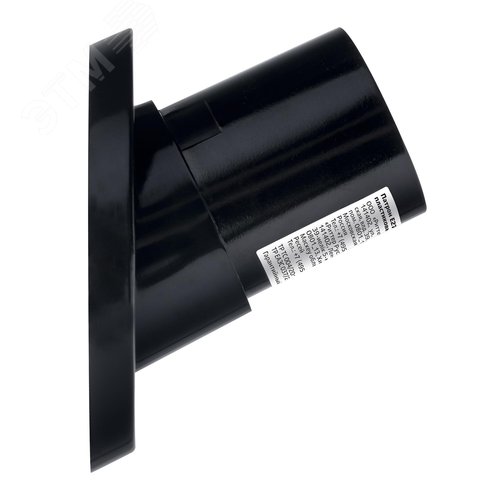 Патрон Е27, ПВХ, настенный, наклонный, черный - фото 3