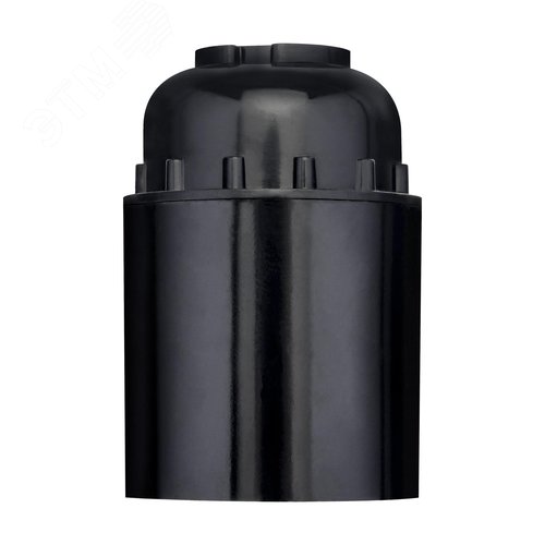 Патрон Е27, карболитовый, черный - фото 3