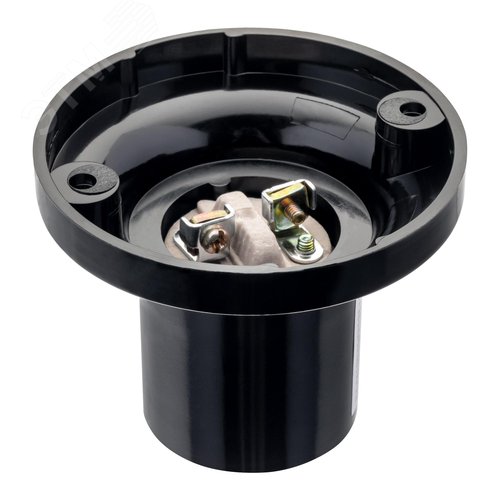 Патрон Е27, карболитовый, потолочный, прямой, гладкий - фото 4