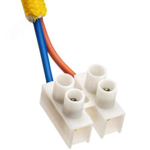 Патрон Е27 пластиковый с подвесом 1м, желтый, , REV - фото 7