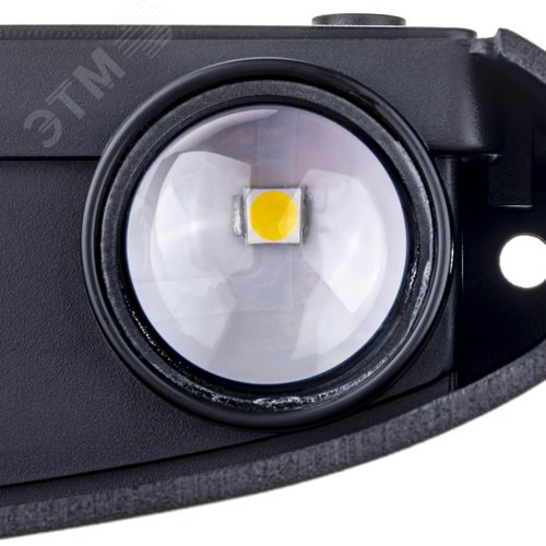 Светильник настенный, накладной, NUOVO LED, 210x42x78мм, 8Вт, термостойкий пластик, 3000К, IP54, черный, 8 лучей - фото 6