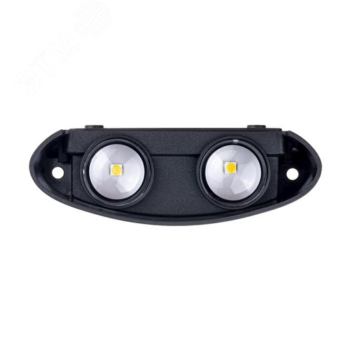Светильник настенный, накладной, NUOVO LED, 110x40x78мм, 4Вт, термостойкий пластик, 4200К, IP54, черный, 4 луча - фото 4