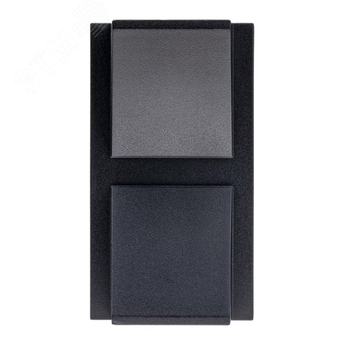 Светильник настенный, накладной, NUOVO LED, 180x65x140мм, 6Вт, термостойкий пластик, 4200К, IP54, черный, 2 луча - фото 3