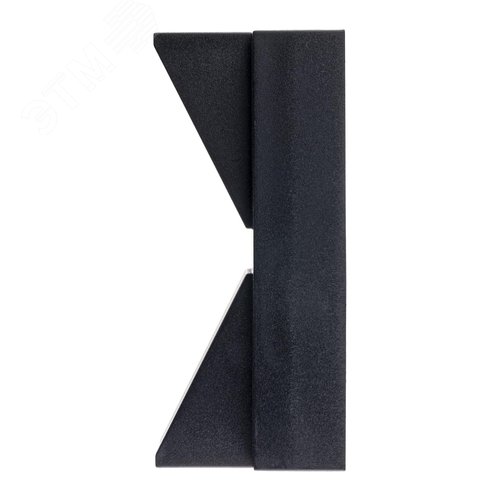 Светильник настенный, накладной, NUOVO LED, 180x65x140мм, 6Вт, термостойкий пластик, 4200К, IP54, черный, 2 луча - фото 4