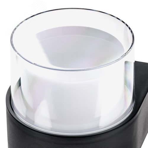 Светильник настенный, накладной, NUOVO LED, 103x100x135мм, 6Вт, термостойкий пластик, 3000К, IP54, черный - фото 5