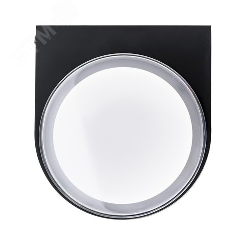 Светильник настенный, накладной, NUOVO LED, 103x100x135мм, 6Вт, термостойкий пластик, 4200К, IP54, черный - фото 3