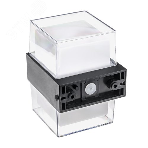 Светильник настенный, накладной, NUOVO LED, 105x105x135мм, 6Вт, термостойкий пластик, 3000К, IP54, черный - фото 6