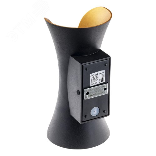 Светильник настенный, накладной, NUOVO LED, 100x83x200мм, 6Вт, термостойкий пластик, 4200К, IP54, черный, 2 луча - фото 5