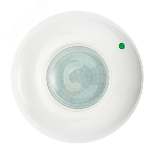 Датчик движения, потолочный/накладной, DDP-01, 360,10-420с, 6м, 1200 Вт, IP20, белый - фото 5