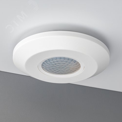 Датчик движения, потолочный/накладной, DDP-04 ULTRA SLIM, 360, 10-900с, 6м, 2000 Вт, IP20, белый - фото 9