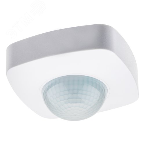 Датчик движения, потолочный/накладной, 05 Extra Range, 360, 10-1800с, 20м, 2000 Вт, IP20, белый - фото 1