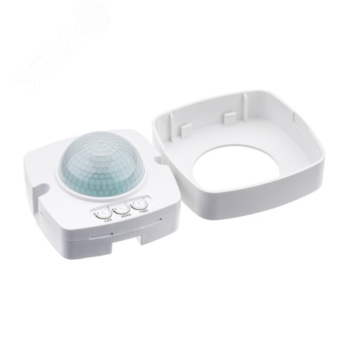 Датчик движения, потолочный/накладной, 05 Extra Range, 360, 10-1800с, 20м, 2000 Вт, IP20, белый - фото 5