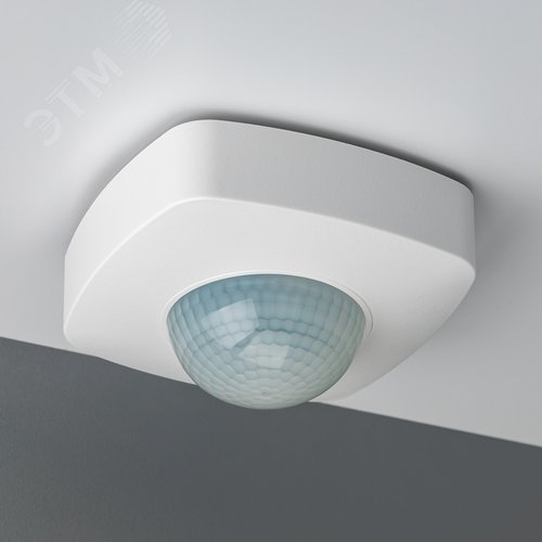 Датчик движения, потолочный/накладной, 05 Extra Range, 360, 10-1800с, 20м, 2000 Вт, IP20, белый - фото 9