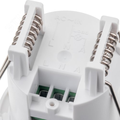 Датчик движения потолочный, встраиваемый под R39, DDV-01, 360, 10-420с, 6м, 800 Вт, IP20, белый - фото 6